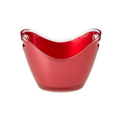 China Sustainable Hot Sale Boat Shape Plastic Beer Ice Bucket With Custom Logo for sale