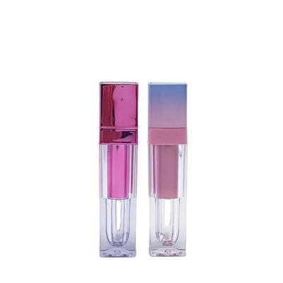 China 10ml 15ml non refillable colorful luxury cosmetics packaging containers for lip gloss tube for sale