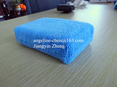 China microfiber car cleaning, house cleaning sponge for sale