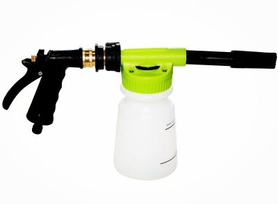 China Green color high quality car cleaning detailing foam  washing gun foam sprayer for sale