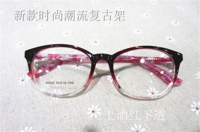 China 80038 Wine Red and Clear Modern Style Cheap Price High Quality TR90 Material Optical Eyeglasses frame for sale