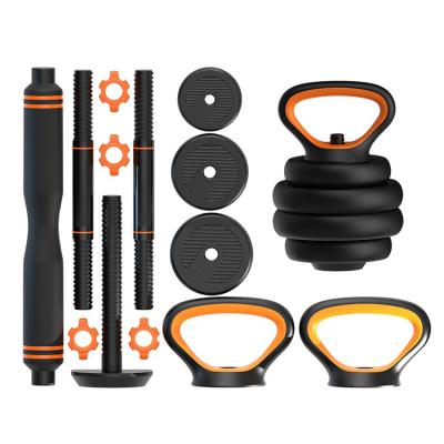 China Eco-Friendly Home Weightlifting Equipment Best-Selling Amazon Cement Adjustable Dumbbell Set for sale