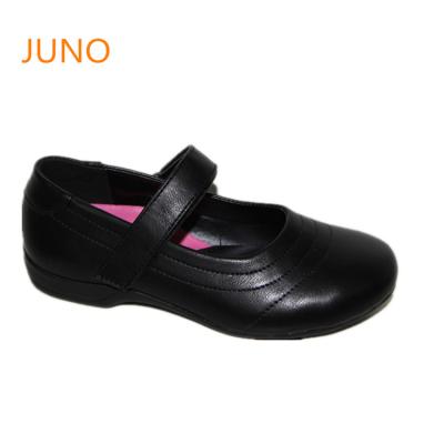 China Flat boys and girls fashion school shoes stylish shoes PU lace injection for sale