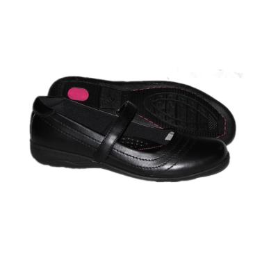 China Slip 2013 Black Grill School Shoes Kids School Shoes PU Black School Shoes for sale