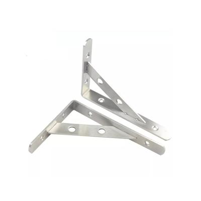 China Sheet Metal Flat Triangle Bracket Nickel Plating For Shipbuilding for sale