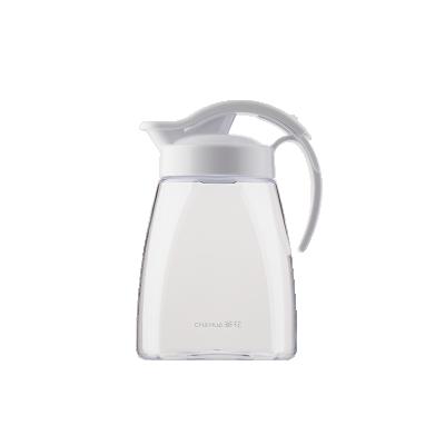 China Viable Household Plastic Large Capacity Clear Cold Pitcher Kettle Cold Water Jug For Summer Juice Or Cool Drink for sale