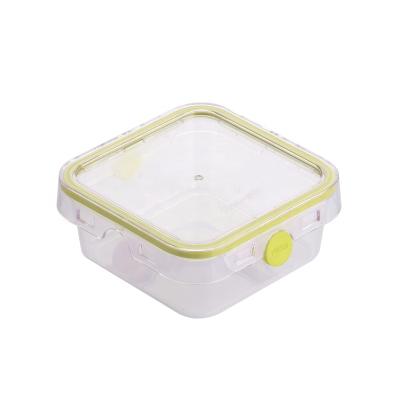 China Oven Food Container Transparent Household Plastic Kitchen Microwave Fridge Storager Freshness Food Grade PP Food Crisper Box for sale