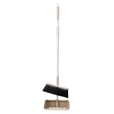 China Full Comb Tooth Home Dustpan Set Broom Fur Combination Dustpan Soft Broom Sweep for sale