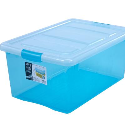 China Large, medium and small clothing storage thickened plastic toy storage box plastic sorting box by color turnover box for sale