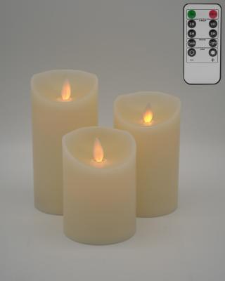 China Home Decoration Home Decoration Pillar Swing Led Candles Flameless Candles With Remote for sale