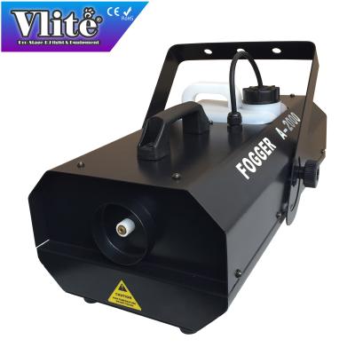 China DMX-512 1500w Pro-Horizontal Smoke Machine 2.5L for sale