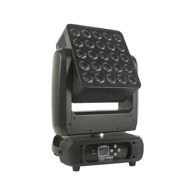 China 5 x 5 Matrix Moving Head Blinding Moving Head + Washing + Strobe Led Moving Head Light Factory for sale