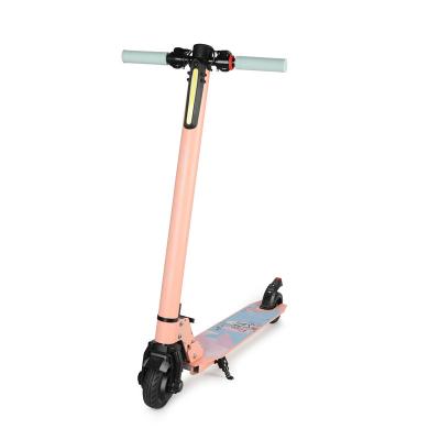 China Best Selling 24V Child Safety Electric Folding Scooter 2022 5 Inch Electric Child Scooter For Kids 150W for sale