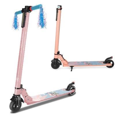 China 2022 Original Design Private Model Kid 5 Inch Scooters 2 Wheel LED Motor 150W Aluminum Electric Scooter Max 24V For Kids for sale