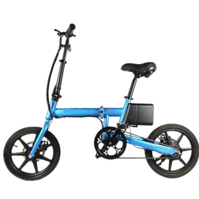 China Wholesale Popular Aluminum Alloy Best 14 Inch 2 Wheel Folding Ebike 250W Motor Balancing Electric Bike With Aluminum Alloy Frame 36V for sale