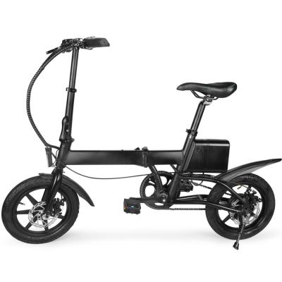 China Popular New Style Aluminum Alloy Electric Bikes Folding Frame Aluminum Motor 25Km/h High Speed ​​250 Watt 2 Wheels One Seat E-bicycle Unisex for sale