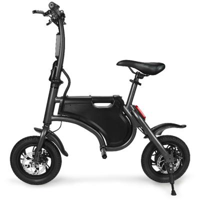 China Iron China All Terrain Portable E Bike 14 Inch Max Speed ​​25Km/h Folding Adult Off Road Scooter Electric Bicycle 36V for sale