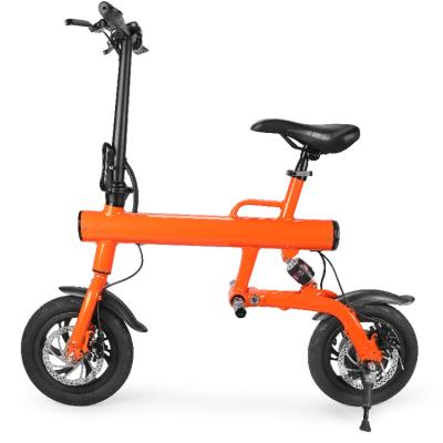 China Aluminum Most Stylish Hot Design Mobility Electric Bikes 2 Wheels Long Range 350W Electric Folding Bicycle 350W Unisex for sale