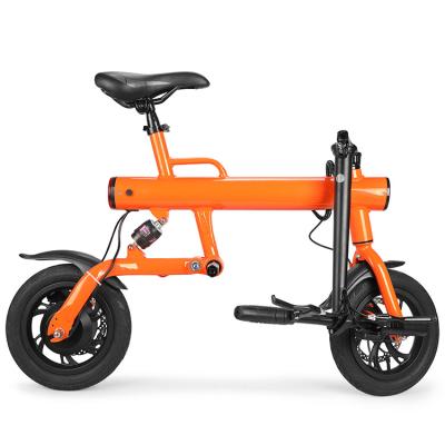 China Best 2022 Aluminum Fold Up Electric Bicycles 12 Inch Cheap Price E Bike Folding Bicycle 350W Bike For Adults for sale