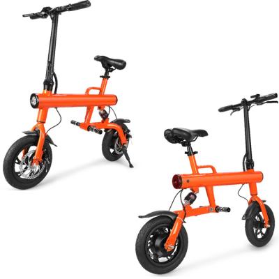 China Super Cheap E-Bike 3 2 Wheels Aluminum Self Balancing Speed ​​7.5Ah 18650 Cell Battery Fold Electric Bikes Mini Unisex for sale