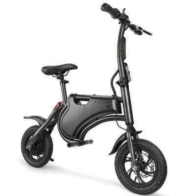 China Newest Selling Iron City Travel Electric Bikes With Front View 6.6Ah 36v Li-Battery Iron Light LED Fold Electric Scooter Bikes for sale