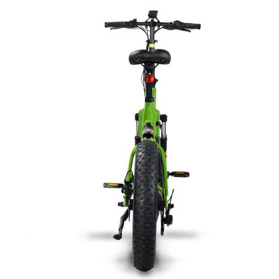 China The new type 2022 low price unisex long range portable electric bicycle 2 wheel tire mountain bike 65Km fat USA for sale