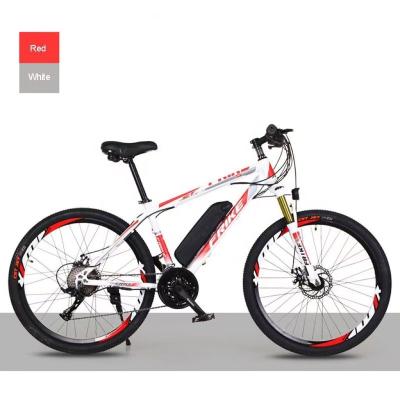 China Aluminum Alloy Most Popular Light Weight 26 Inch 36V Sand And Snow Alloy Frame 2 Wheels Smart Electric Mountain Bike For Adults for sale