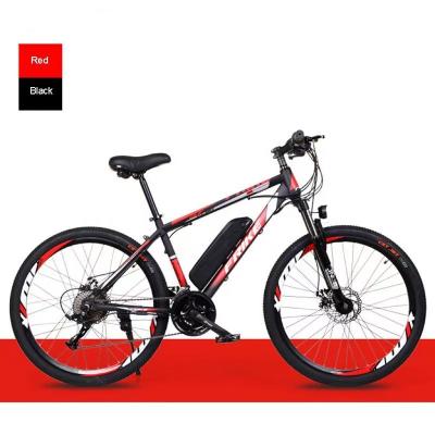 China New Style 36V 250W Lightweight Aluminum Alloy Full Suspension Electric Bikes 26 Inch EU Warehouse Mountain E-Bike For Adults for sale