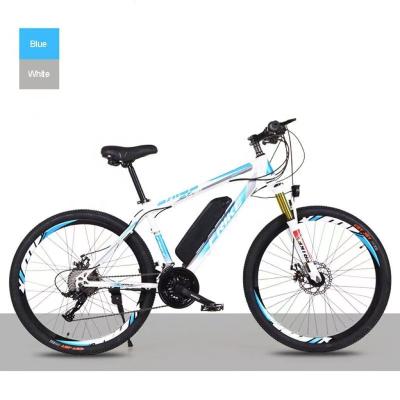 China Aluminum Alloy UK Warehouse Multifunctional Portable26 Inch Power 10ah Lithium Battery Adult Electric Mountain Bike for sale