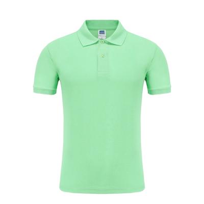 China Anti-wrinkle merchandise pure color lapel comfortable men's polo shirt sports quick-drying shirt for sale