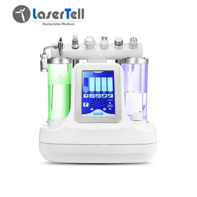 China Multifunctional Oxygen Facial Hydraulic Facial Machine Skin Care Dermabrasion Machine Portable Dye Removal Aqua Beauty Equipment for sale