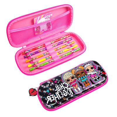 China High Capacity Sniffed With Charm High Capacity Sniffed With Charm LOL Licensed School Pencil Cases Stationery Supply Sniffed High Capacity School Stationery Charmed Pencil Case for sale