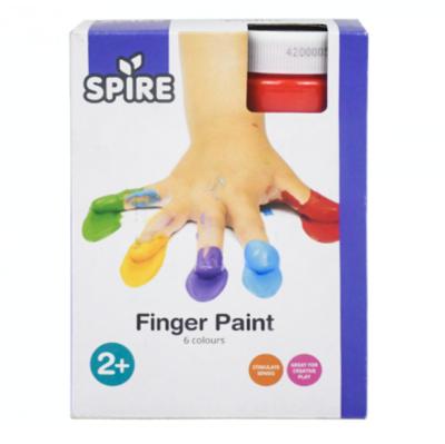 China Eco-Friendly Finger Paint Eco-Friendly Finger Paint Ready To Ship Kids Drawing 6 Colors Eco-Friendly Finger Paint Kids Toys Non-Toxic Finger Paint Kit for sale