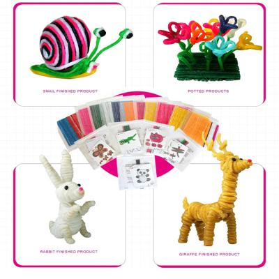 China Portable Diy Kit Handmade Arts And Crafts Portable Wax Toys For Kids for sale