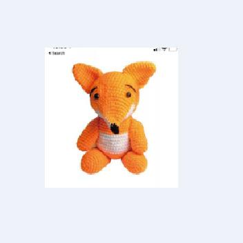 China Eco-friendly Material OEM ODM DIY Crochet Fox Kids Toys Eco-friendly Soft Toys for sale