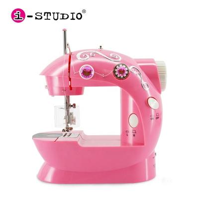 China New Design Mini Sewing Machine Girls Handheld Pink Portable Electric ULTRA-FAST ULTRA-FAST Manual Sewing Machines for sale