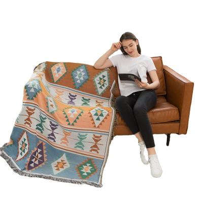 China Wearable Hot Sale China Manufacturers Knitting Yarn Blanket for sale