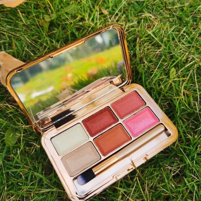 China Other Makeup Wholesale Private Label Custom Eyeshadow Pigmented Eyeshadow Palette Nude Cruelty Free Palette for sale