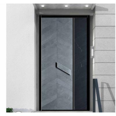 China Factory direct sales Interior Ministry waterproof aluminum alloy steel glass home main entrance door for sale