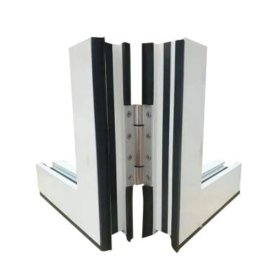 China Modern Design Waterproof Double Glazed Aluminum Casement Windows Bifold Sliding Aluminum Glass Doors for sale