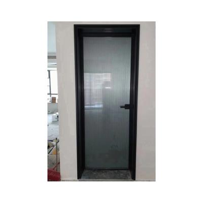 China Aluminum Alloy Waterproof Customized Residential Casement Door Entry Hardware Tempering Pivot Glass Doors for sale