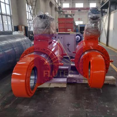 China 100% Pressure Testing Bolted Head Hydraulic Cylinders For Steel Industry for sale