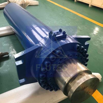 China Heavy Duty Custom Hydraulic Cylinders 100% Pressure Testing For Metal Scrap Shear for sale