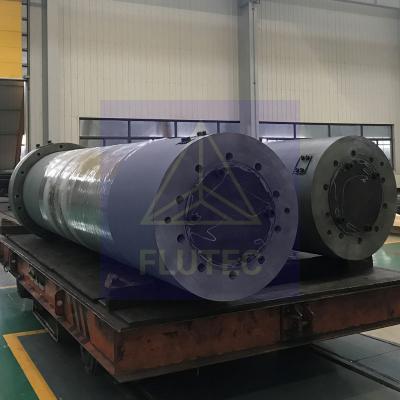 China Large Diameter Double Acting Hydraulic Cylinder For Press ISO9001 Approved for sale