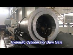 100% Pressure Testing Hydropower Plant Dam Gate Cylinder For Hydraulic Press