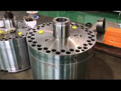 Carbon Steel Double Acting Hydraulic Cylinder Custom Hydraulic Capsule