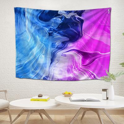 China Wholesale 3d Wall Art Tapestry Wall Hanging Anime Luminous Tapestry Home Decoration Color Beach Animal Nature for sale