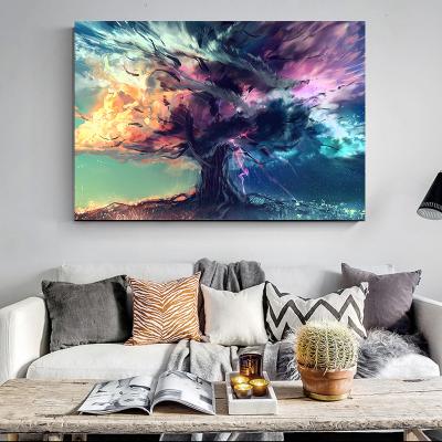 China XuKun Art Oil Painting American Style Painted Customized Art Canvas For Room Hotel Restaurant Decorative Wall Art Abstract Canvas Paintings for sale