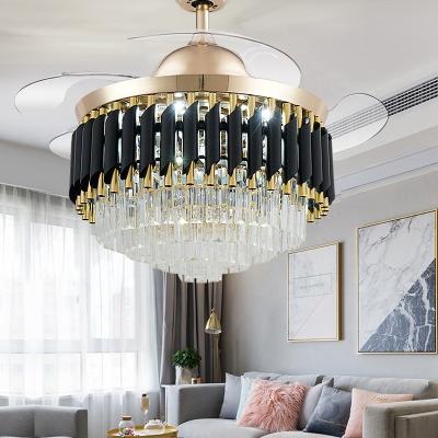 China Postmodern Luxury Indoor Lighting Modern Ceiling Light With Fan for sale