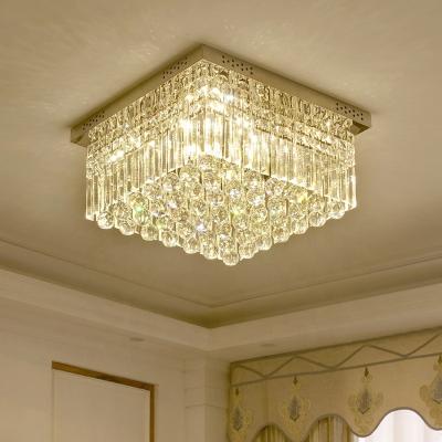 China Luxury Luxury Gold With Modern Chandelier Crystal Lamp Lighting And Circuitry Design for sale